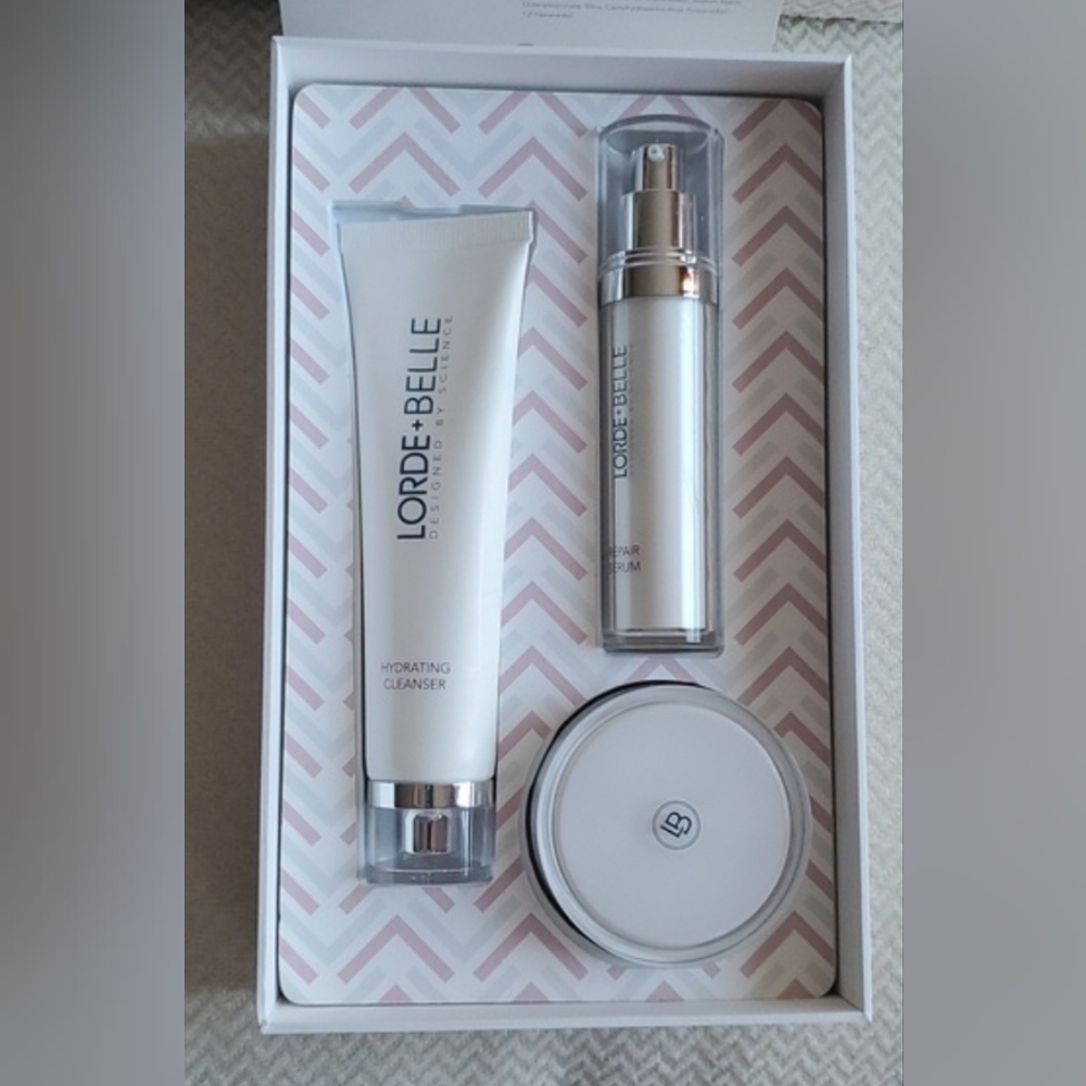 Lorde + Belle 3 Piece Skincare Regimen NIB